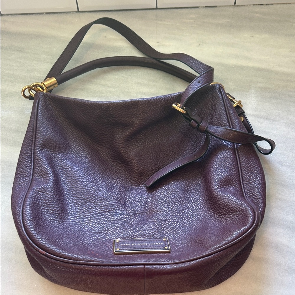 Marc by Marc Jacobs Deep mahogany Hobo Bag